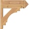 Ekena Millwork Merced Smooth Arts and Crafts Outlooker, Western Red Cedar, 7 1/2"W x 20"D x 20"H OUT08X20X20MRC03SWR - alternate 3